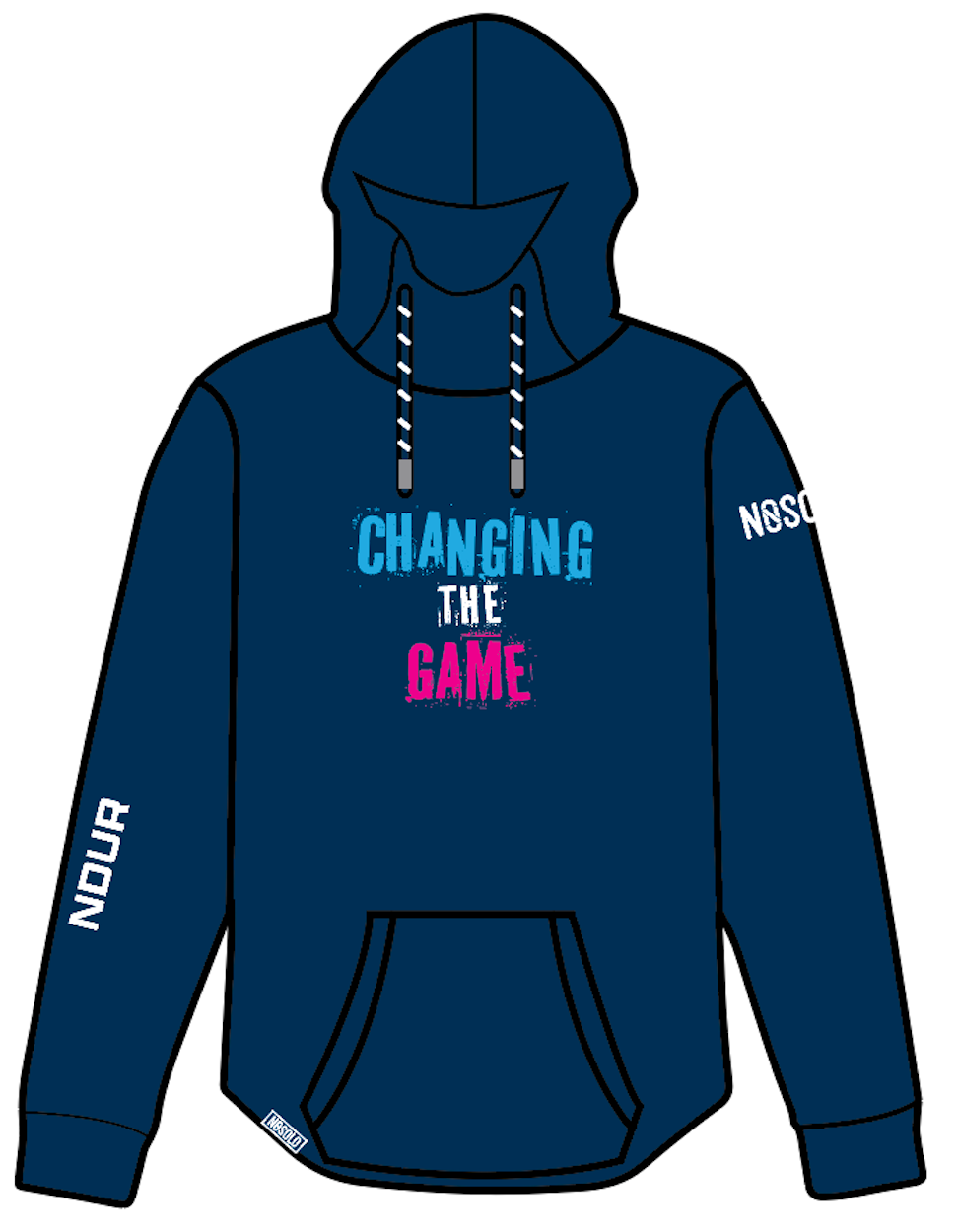 NDUR x NOSOLO CHANGING THE GAME Trainer Hoodie