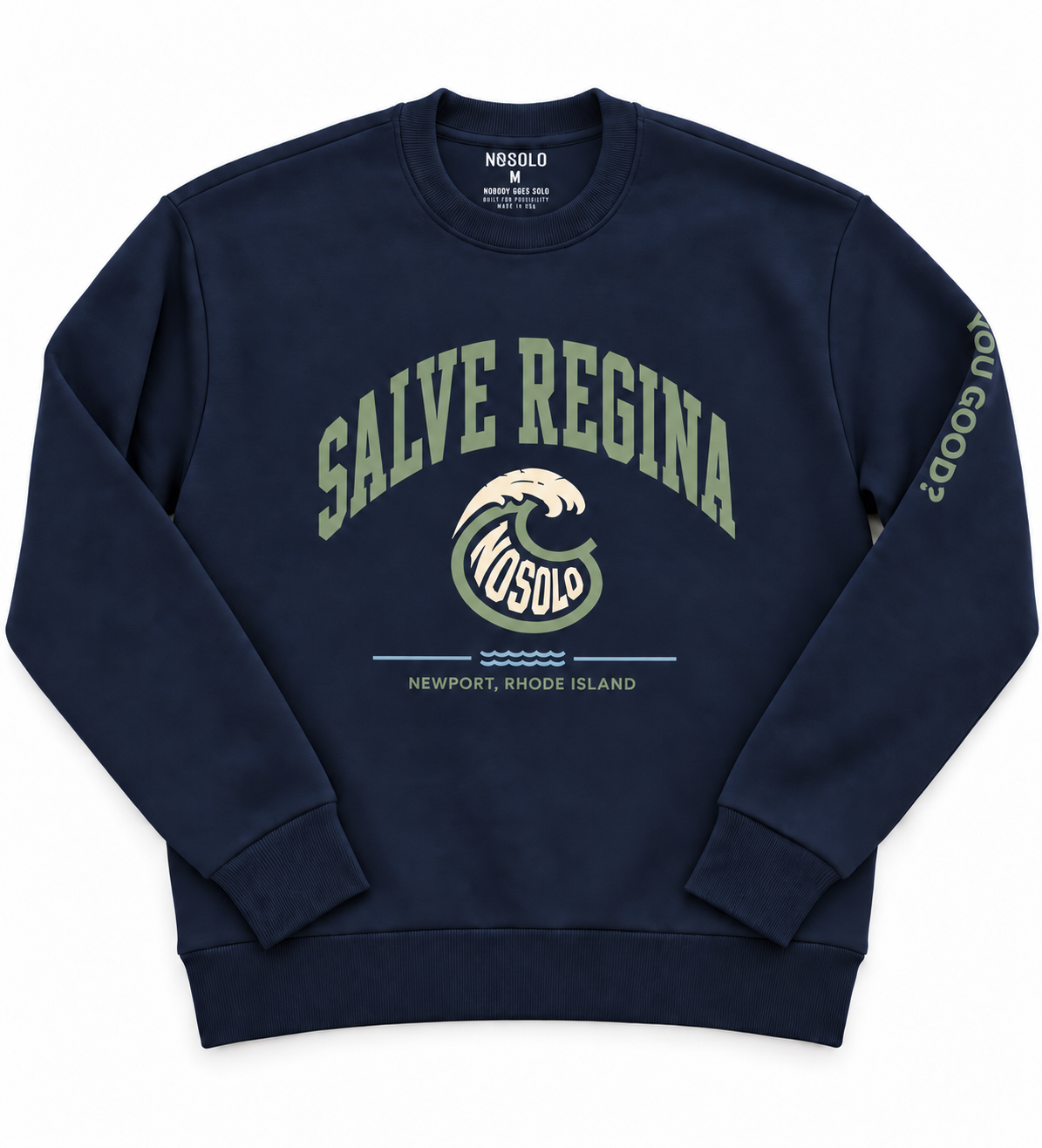 PREASLE - SALVE REGINA x NOSOLO Crewneck