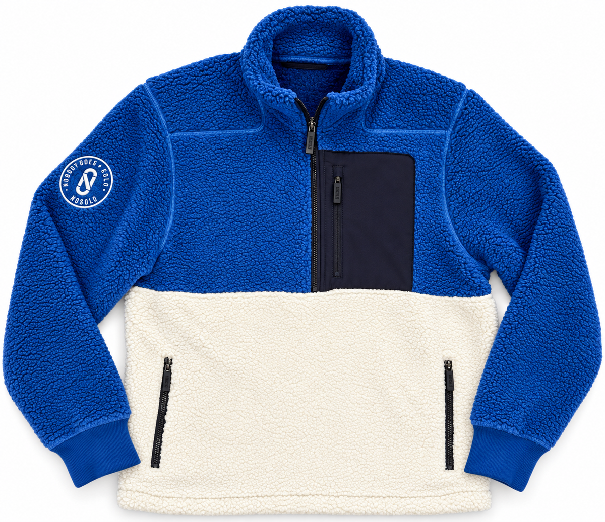 Half-Zip Sherpa Jacket